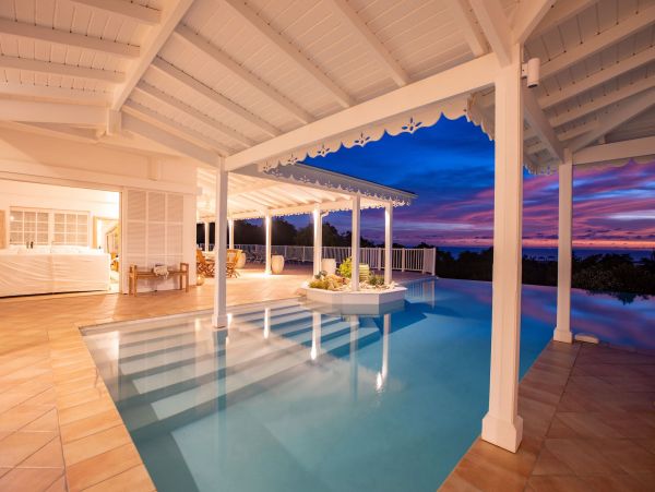 Saint Maarten Vacation Home Six Bedroom Ocean Views