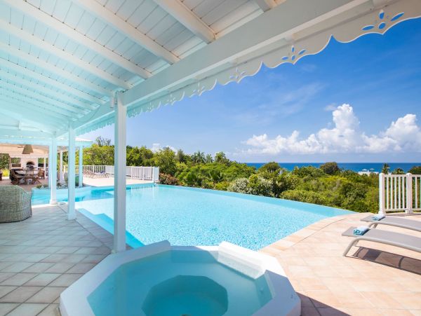 Saint Maarten Vacation Home Six Bedroom Ocean Views