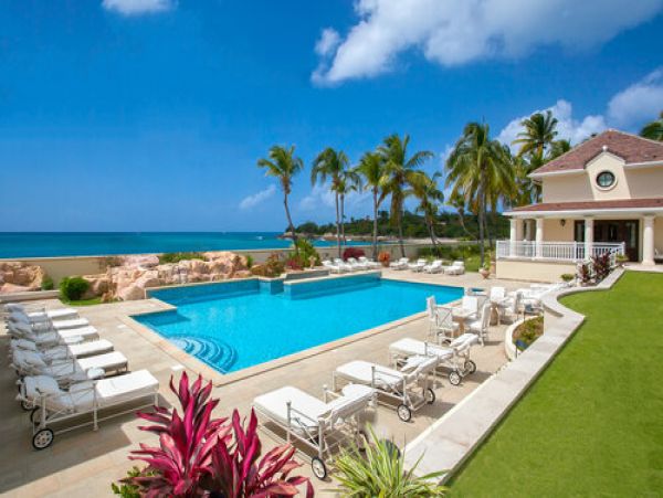 Oceanfront Stunning Ten Bedroom Estate in Saint Martin