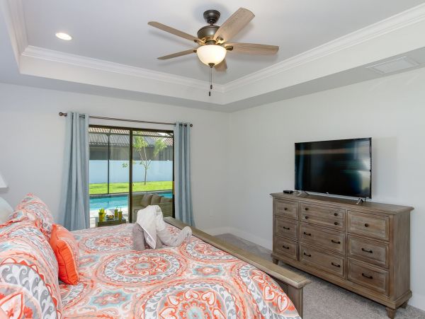 Cape Coral Vacation Pool Home Four Bedroom