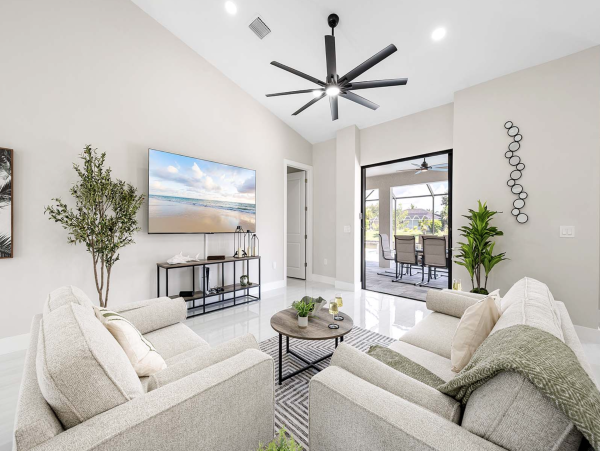 Cape Coral Vacation Rental Villa - Florida Gulf Coast Family Vacation Home