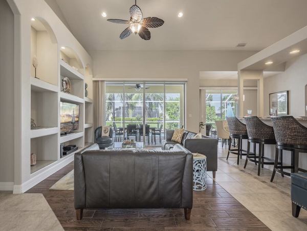 Cape Coral Four Bedroom Luxury Pool Home