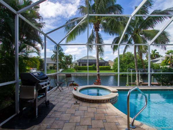 Cape Coral Four Bedroom Luxury Pool Home