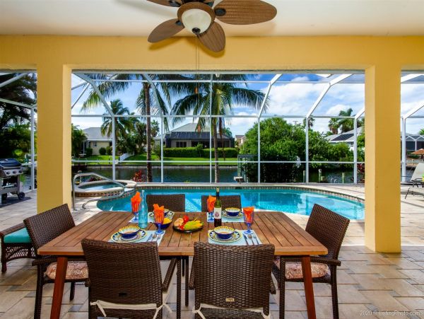 Cape Coral Four Bedroom Luxury Pool Home
