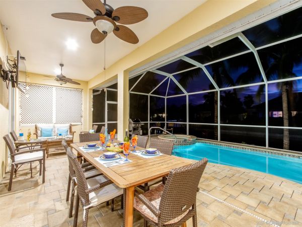 Cape Coral Four Bedroom Luxury Pool Home