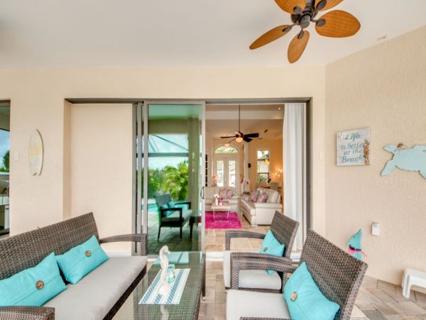 Water Views Cape Coral Vacation Pool Home