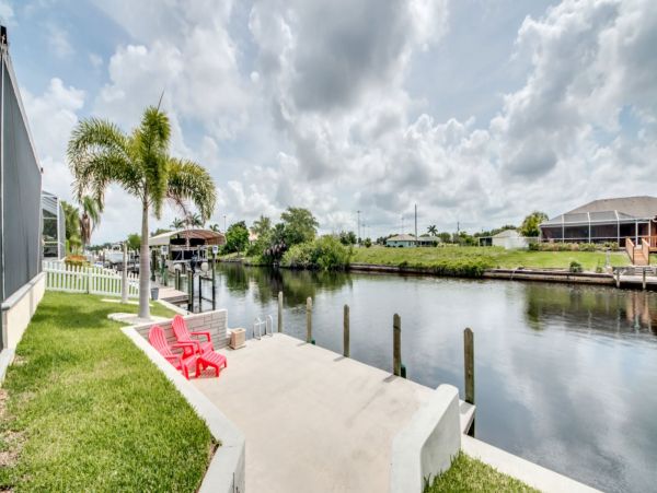 Water Views Cape Coral Vacation Pool Home
