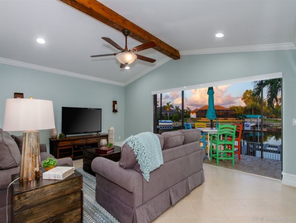 Cape Coral Vacation Home Three Bedroom Water Views