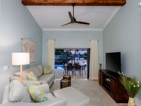 Cape Coral Vacation Home Three Bedroom Water Views