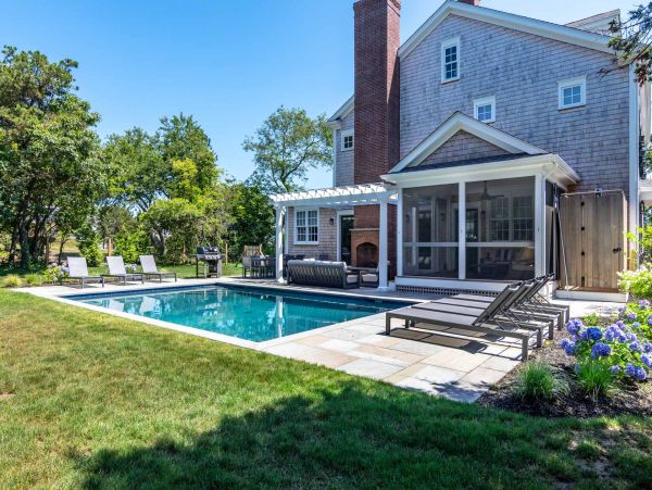 Private Pool Edgartown Vacation Home + Guest House