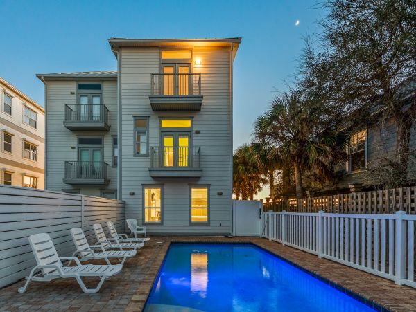 Luxury Oceanfront Home on Seagrove Beach Sleeps 18 Guests