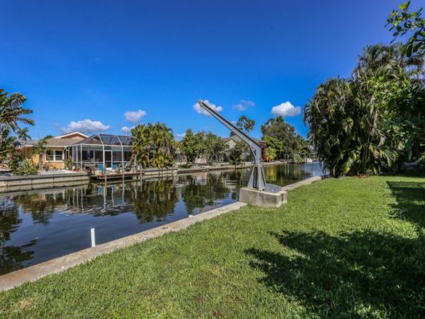 Canal Front Three Bedroom Rental Home in Fort Myers Beach