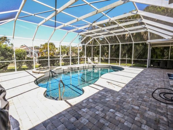 Canal Front Three Bedroom Rental Home in Fort Myers Beach
