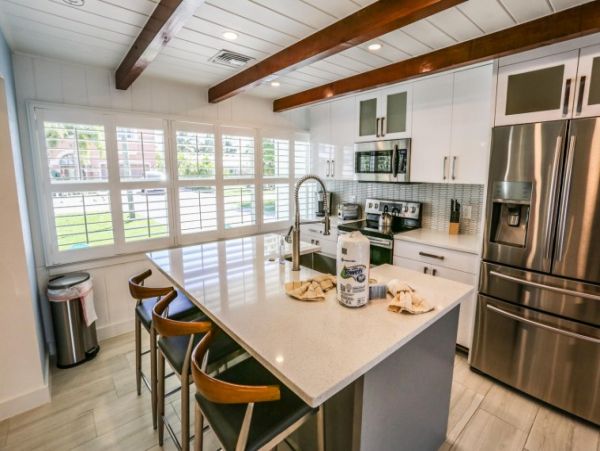 Canal Front Three Bedroom Rental Home in Fort Myers Beach