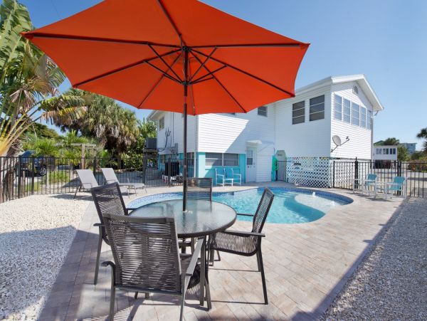 Charming Triplex for Rent on Fort Myers Beach Steps to Beach