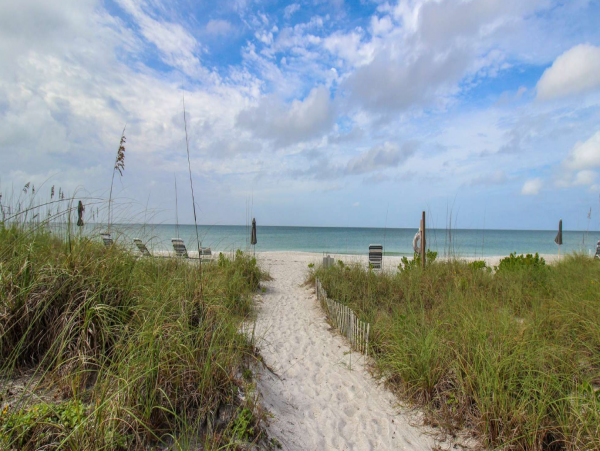 Gulf Front 2 Bedroom Longboat Key Condo Private Beach Access