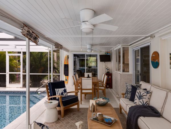 Sanibel Island Vacation Rental 3-Bedroom Beach Home with Private Pool