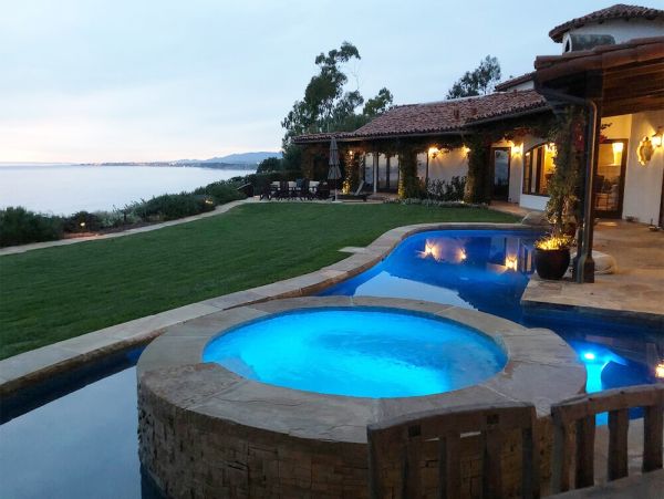 Steps to Beach Santa Barbara Luxury Vacation Pool Home