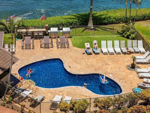 Maui Oceanfront Vacation Rental  Luxury Ma’alaea Bay Ocean View Condo with Lanai