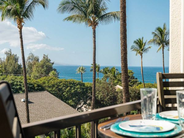 Partial ocean view Kihei condo
