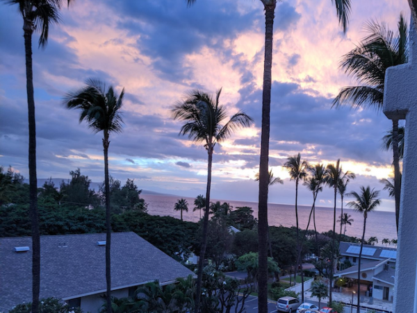 Partial ocean view Kihei condo