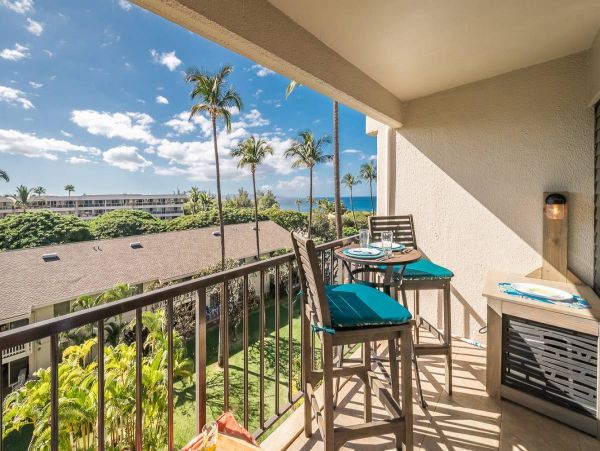 Partial ocean view Kihei condo
