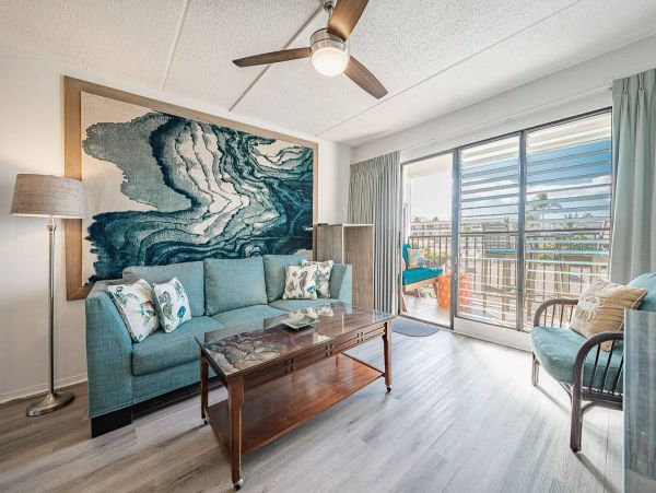Partial ocean view Kihei condo