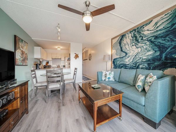 Partial ocean view Kihei condo