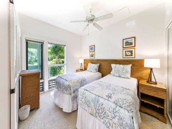 Koloa Vacation Condo Two Bedroom Walk to Beach