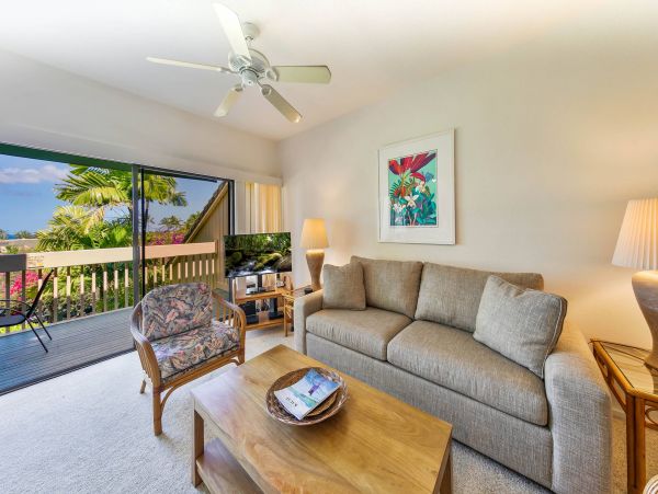 Koloa Vacation Condo Two Bedroom Walk to Beach