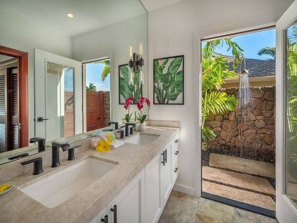 Lovely Private Pool Home with Views Upscale Interior Kauai South Shore