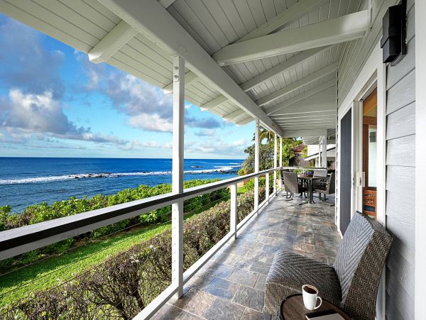 Beachfront Two Bedroom Poipu Vacation Home
