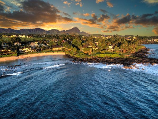 Beachfront Two Bedroom Poipu Vacation Home