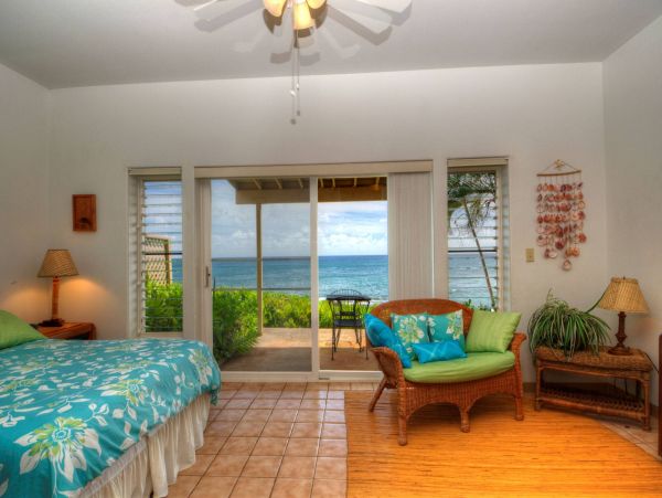 Oceanfront Koloa Vacation Home Four Bedroom