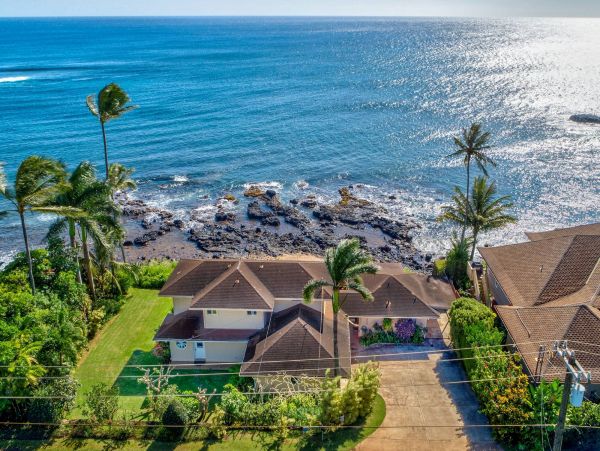 Oceanfront Koloa Vacation Home Four Bedroom