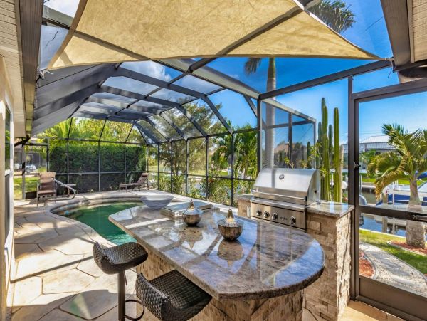 Luxury Vacation Home in Punta Gorda with Private Pool & Dock