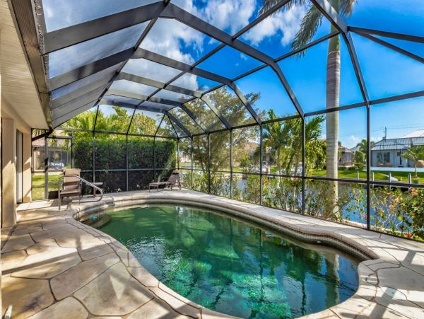 Luxury Vacation Home in Punta Gorda with Private Pool & Dock