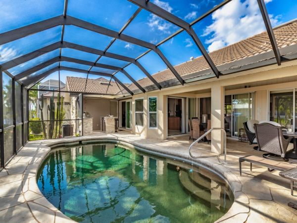 Luxury Vacation Home in Punta Gorda with Private Pool & Dock