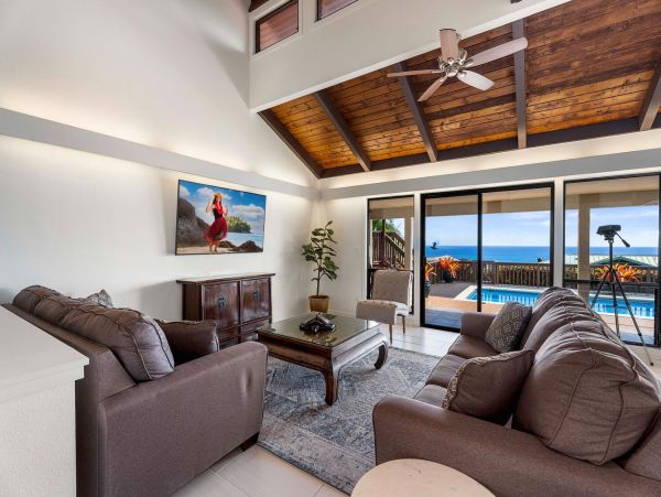 Kailua-Kona 3 Bedroom Vacation Rental with Magical Views