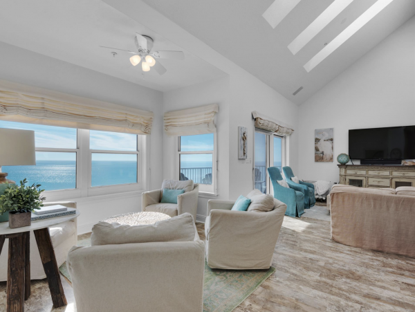 Crystal Beach Luxury Penthouse Beachfront Residence