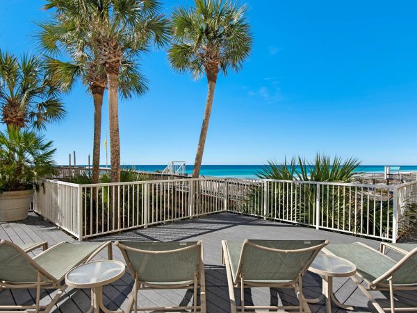 Beachfront Two Bedroom Vacation Condo in Miramar Beach