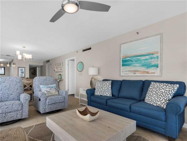 Beachfront Full Ocean View Three Bedroom condo in Miramar Beach