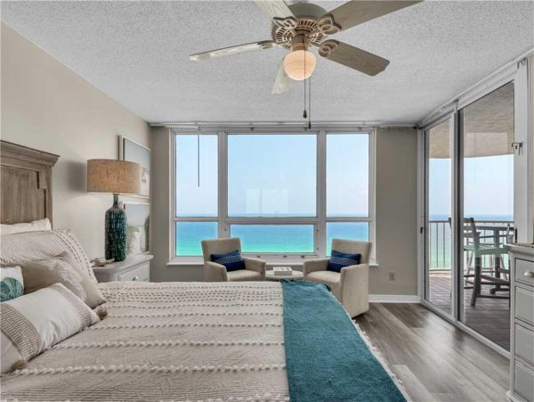 Beachfront Full Ocean View Three Bedroom condo in Miramar Beach
