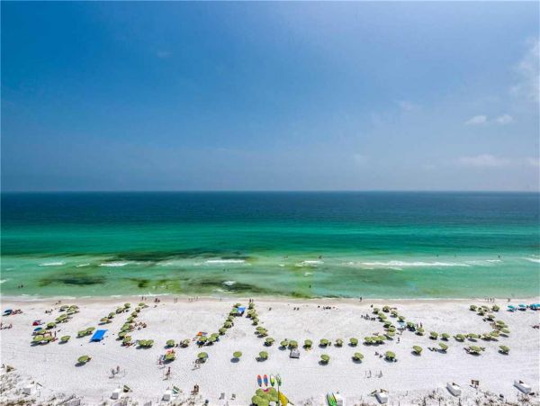 Beachfront Full Ocean View Three Bedroom condo in Miramar Beach