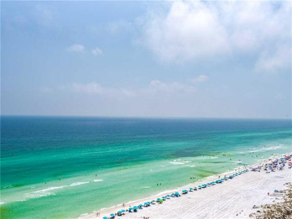 Beachfront Full Ocean View Three Bedroom condo in Miramar Beach