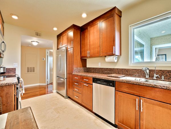 Ground floor beach home with pool, hot tub, patio space and great location