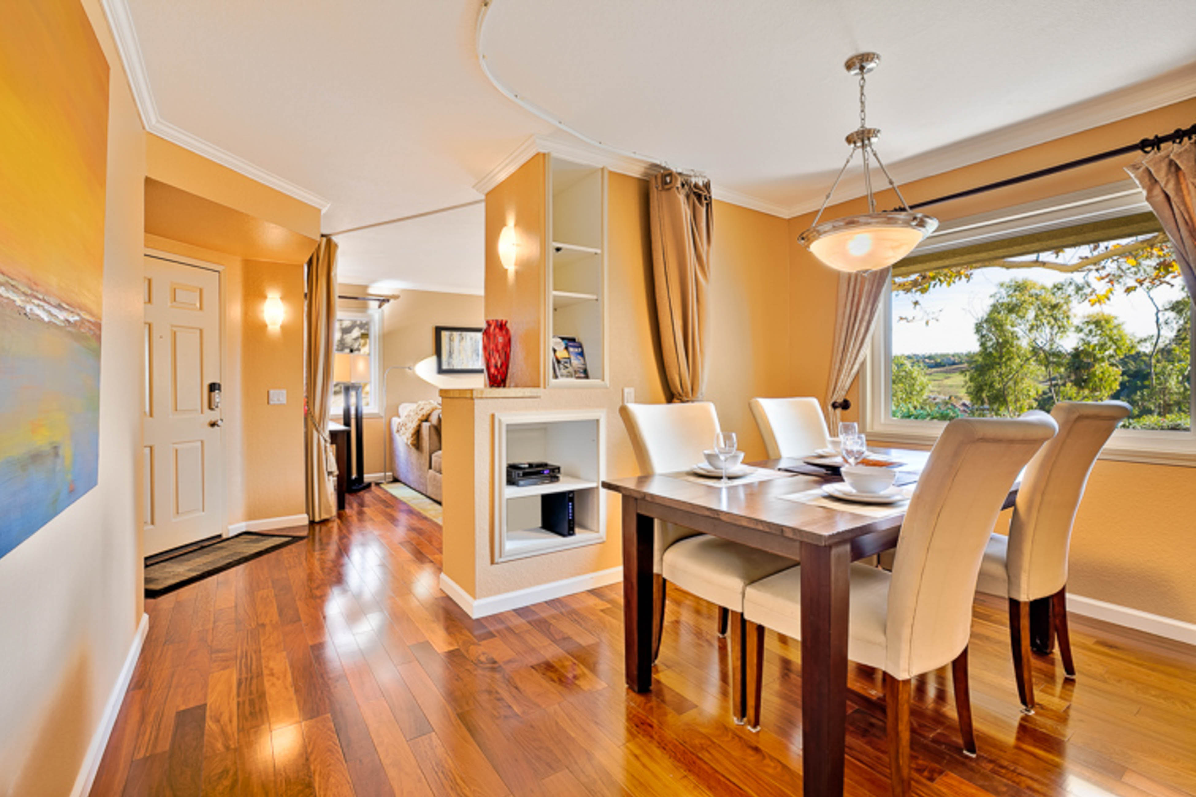 Ground floor beach home with pool, hot tub, patio space and great location