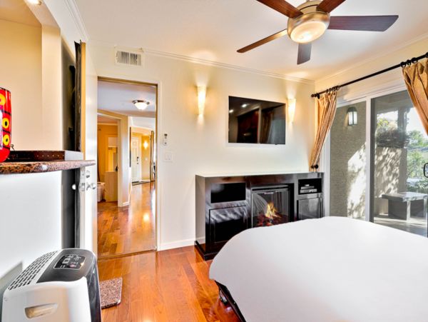 Ground floor beach home with pool, hot tub, patio space and great location