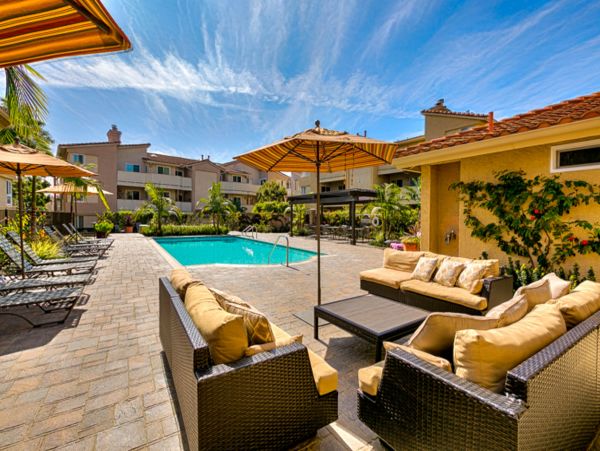 Ground floor beach home with pool, hot tub, patio space and great location