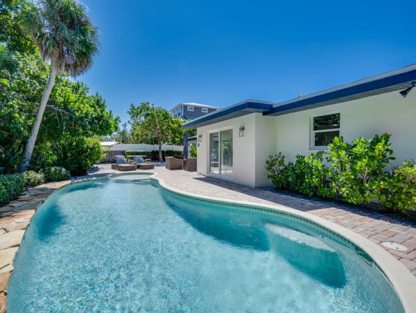 Luxury Anna Maria Island Beach House Rental  5-Bedroom Vacation Home with Private Pool